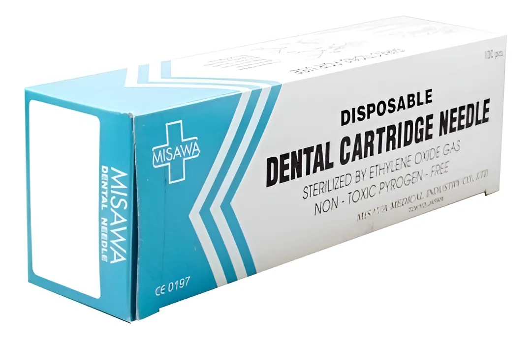 Aguja Dental para jeringa x100 MISAWA