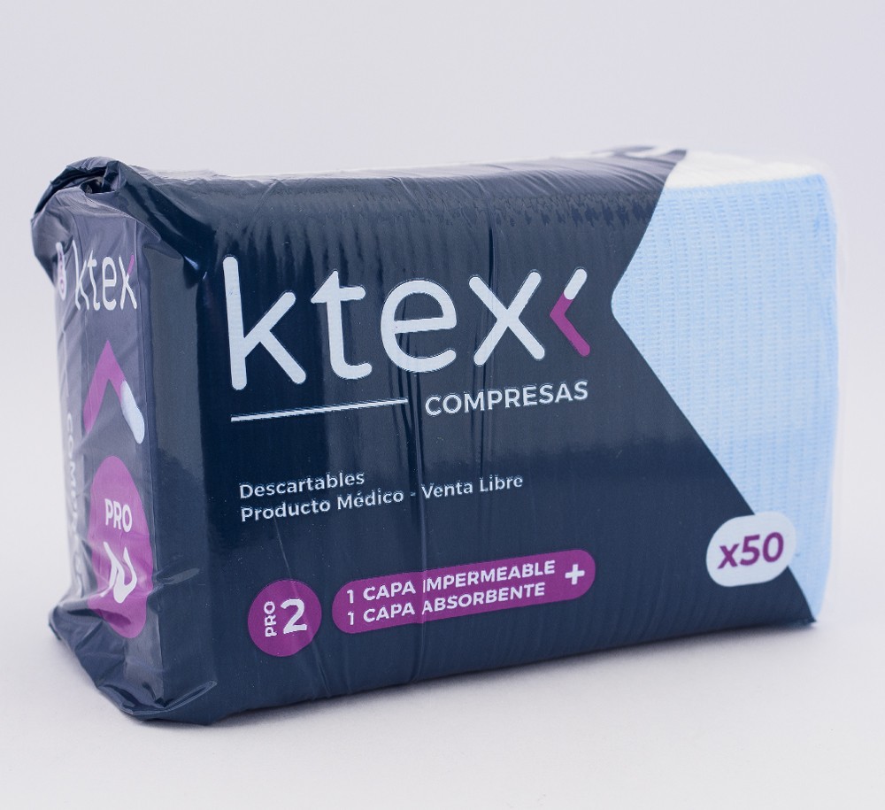 Compresa KTEX Cleste x50u