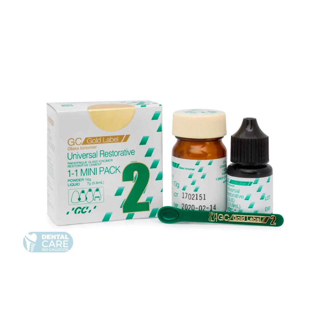 Iionomero de Vidrio GOLD LABEL GC 2