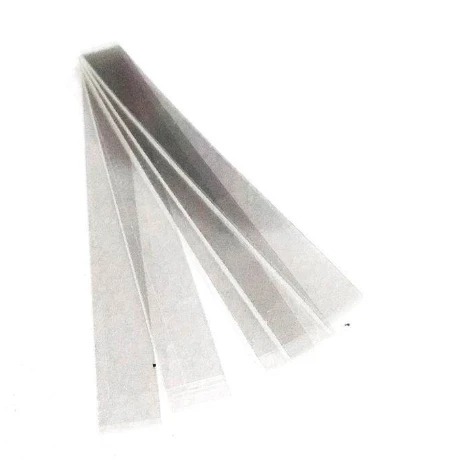 Tiras acetato transparentes